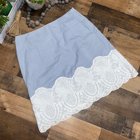 Anthropologie brand Snak‎ Skirt striped 4 - Picture 2 of 6